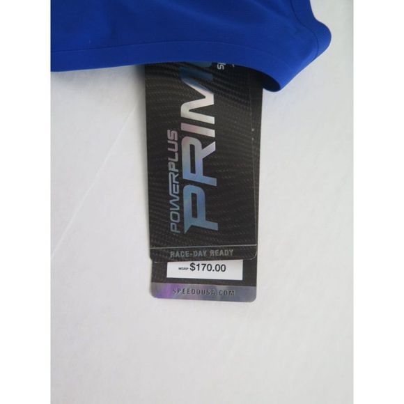 Speedo A577805787 Women's Sz 24 Voyage Blue 1-Pc PowerPlus Prime Kneeskin Suit - Picture 4 of 9